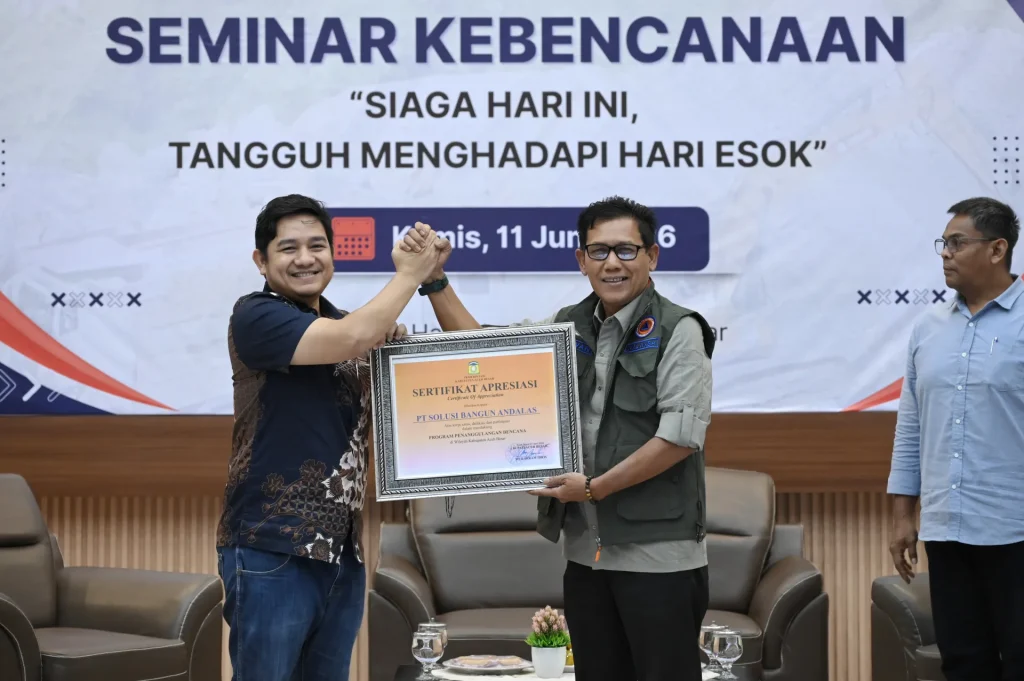 Penghargaan Program Penanggulangan Bencana di Wilayah Kabupaten Aceh Besar